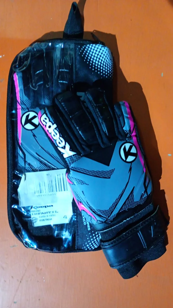 GUANTES DE PORTERO KEEPA GREY PINK