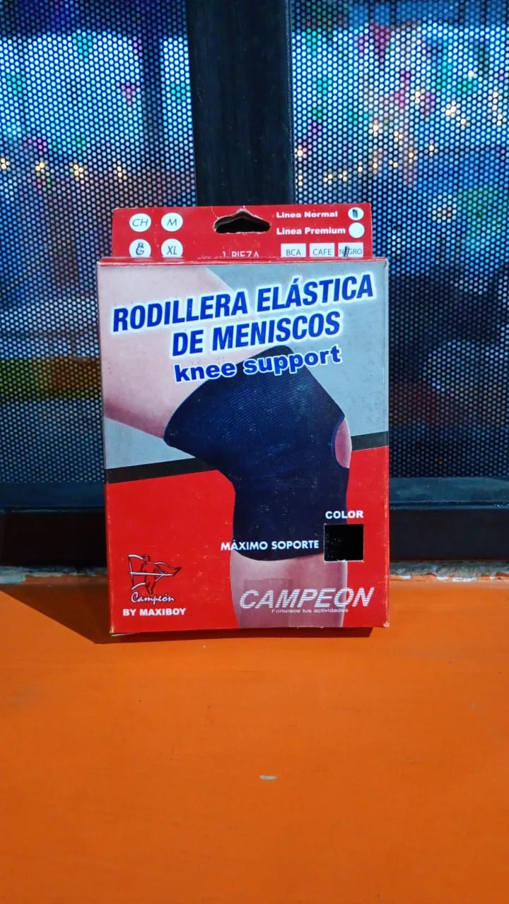 RODILLERA ELÁSTICA DE MENISCOS CAMPEÓN