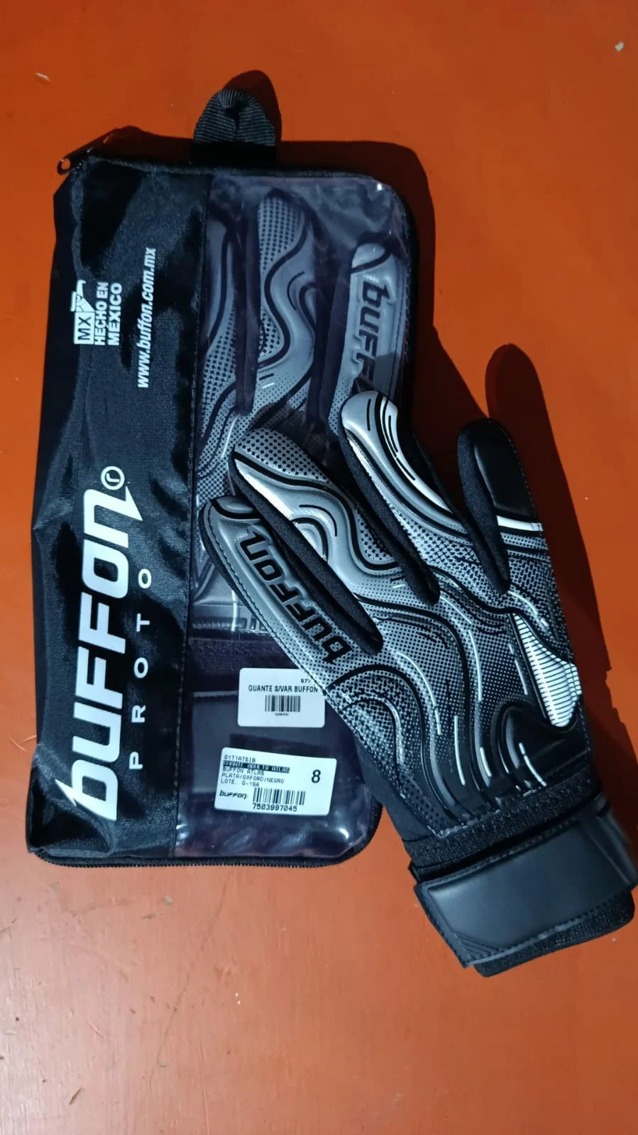 Guantes de Portero Buffon Proto Black
