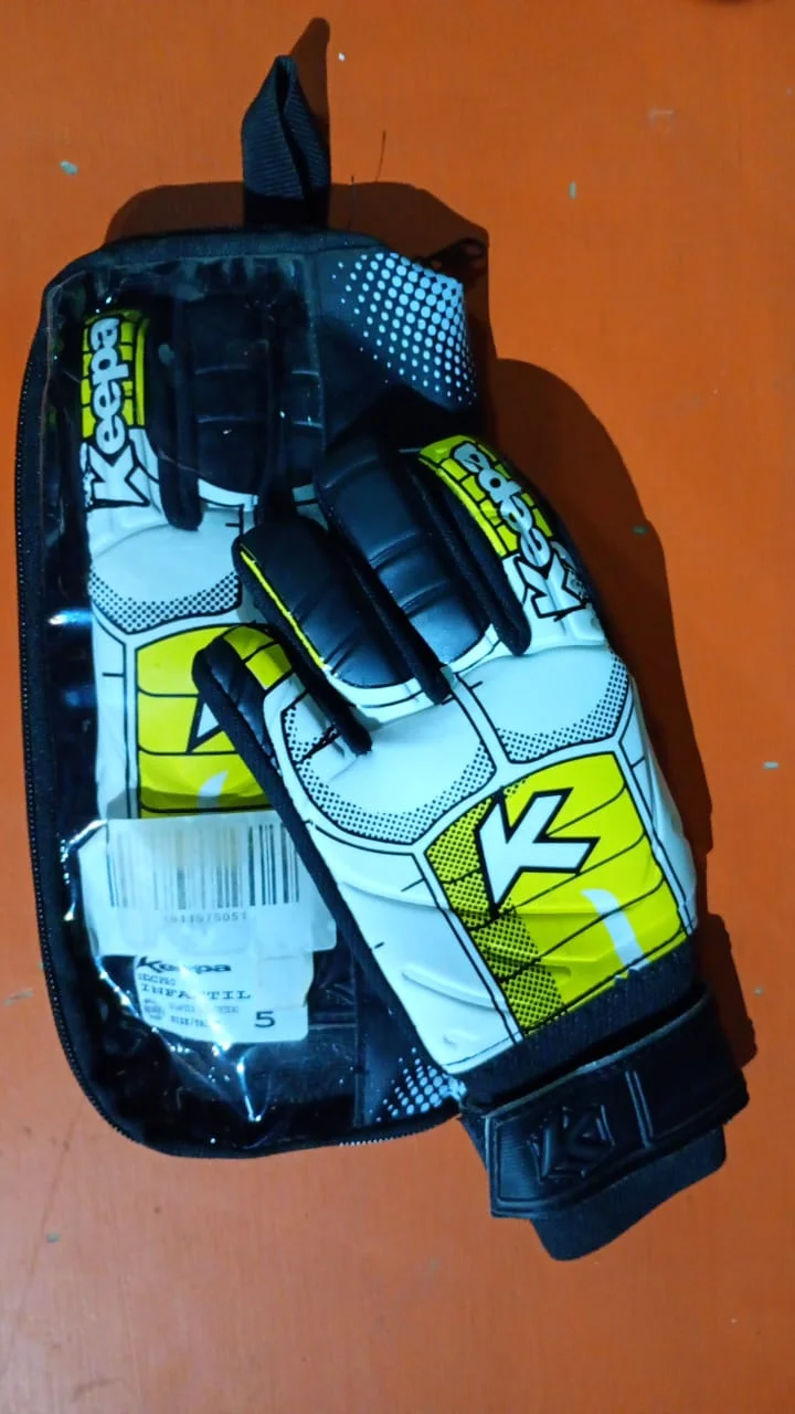 GUANTES DE PORTERO KEEPA WHITE LIME