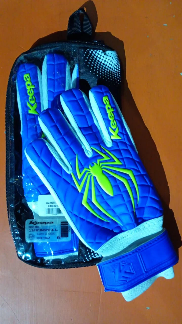 GUANTES DE PORTERO KEEPA SPIDER BLUE GREEN