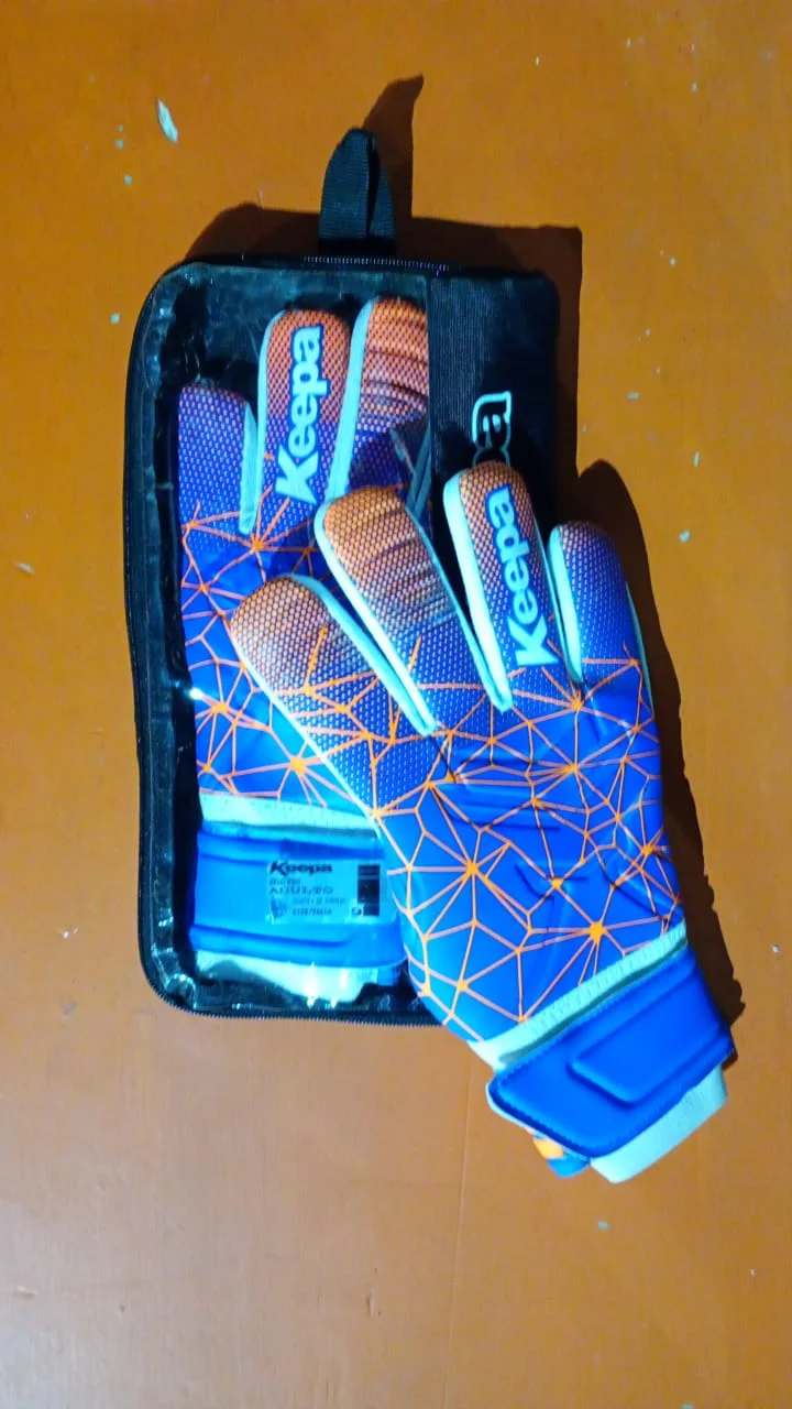 GUANTES DE PORTERO KEEPA BLUE ORANGE