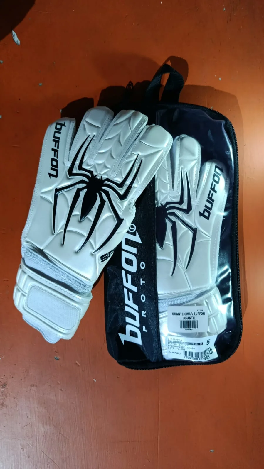Guantes de Portero Spider White