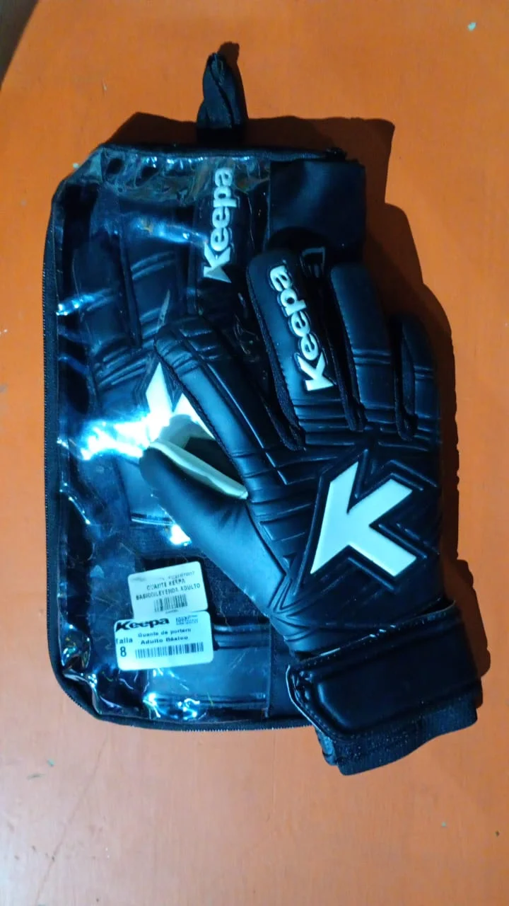 GUANTES DE PORTERO KEEPA BLACK WHITE