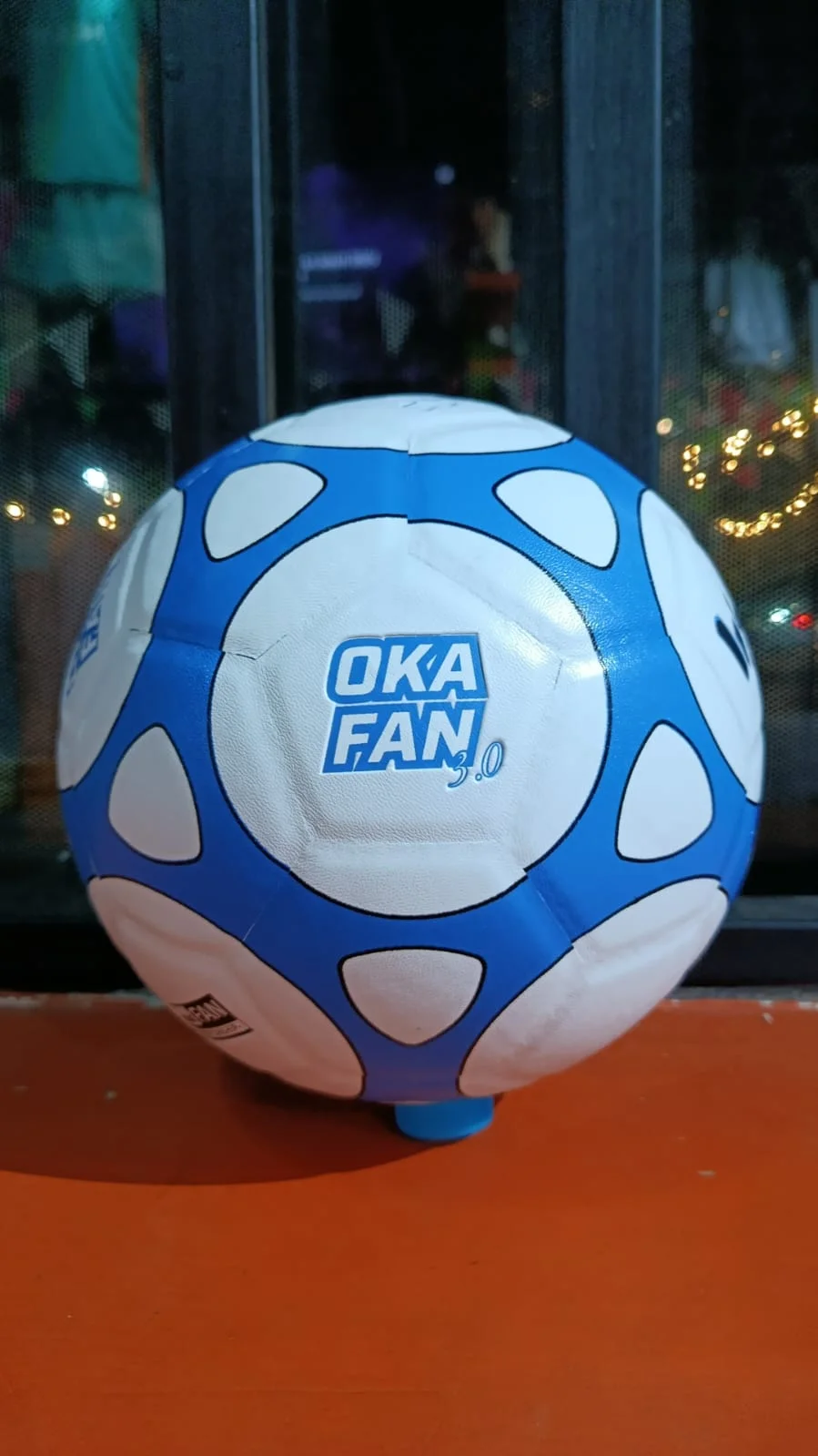 BALÓN DE FÚTBOL OKA FAN 3.0 BLUE